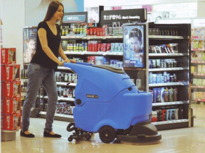 大连凯尔乐自动洗地机图片400-0411-458|大连手推式洗地机